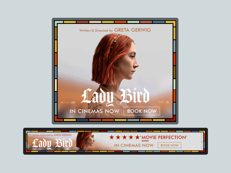 Lady Bird Film - HTML5 Animated Banners